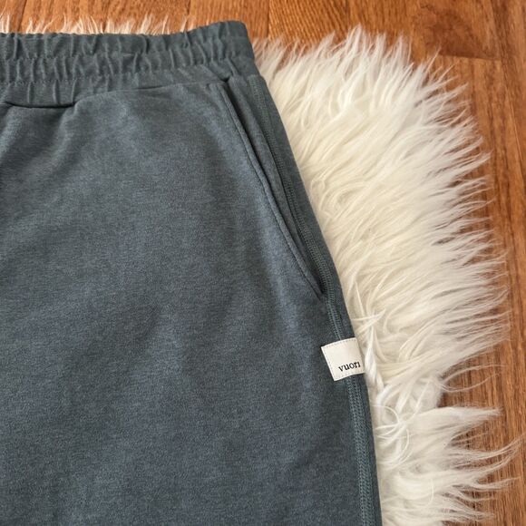 Vuori Performance Joggers Womens Large DreamKnit Green High Rise Yoga Athleisure - Picture 3 of 10